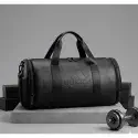 Premium Leather Gym Bag (15 inch) Adidas
