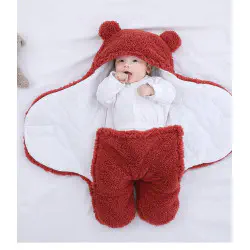অরজিনাল চায়না বেবি ব্ল্যাঙ্কেট ( Red)