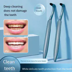 Tooth Stain Eraser Brush (2pc set)