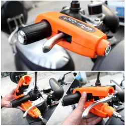 Bike Motorcycle Lock Electric Bicycle Brake Handlebar Grip Lock