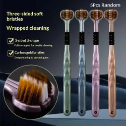 Three Head Toothbrush 5 pis combo