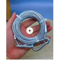 Stainless Steel Clothesline (১প্যাকেট ১৬.৪০ ফুট)