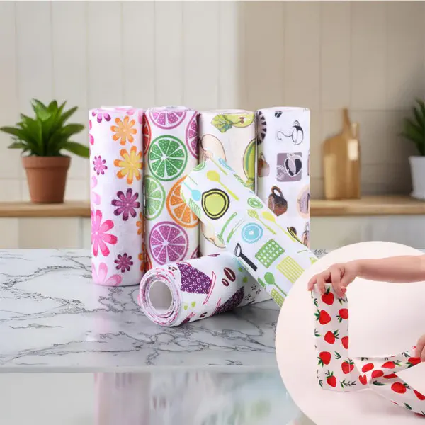 Washable Printed Microfiber Cloth