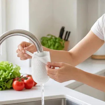 Faucet Cotton Filter (১০০ পিস) 