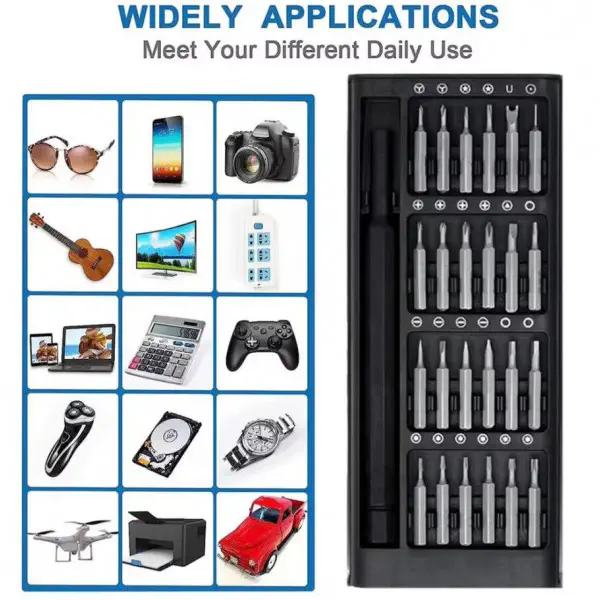 Magnetic 25-in-1 screwdriver set