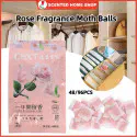Rose floral Camphor balls (১প্যাকেট ৪৮ পিস) 