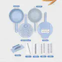 Multifunctional Vegetable Cutter 9 in 1