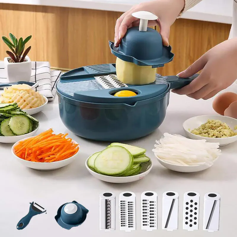 Multifunctional Vegetable Cutter 9 in 1