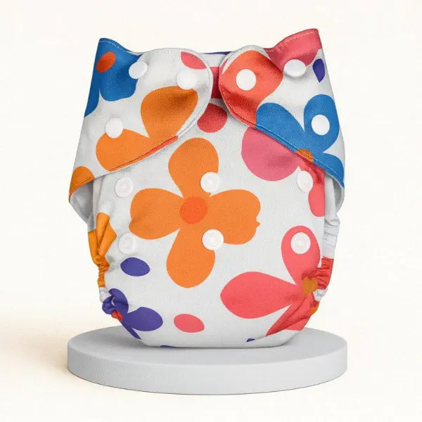Reusable Baby Diaper 3 Pcs 3 layer