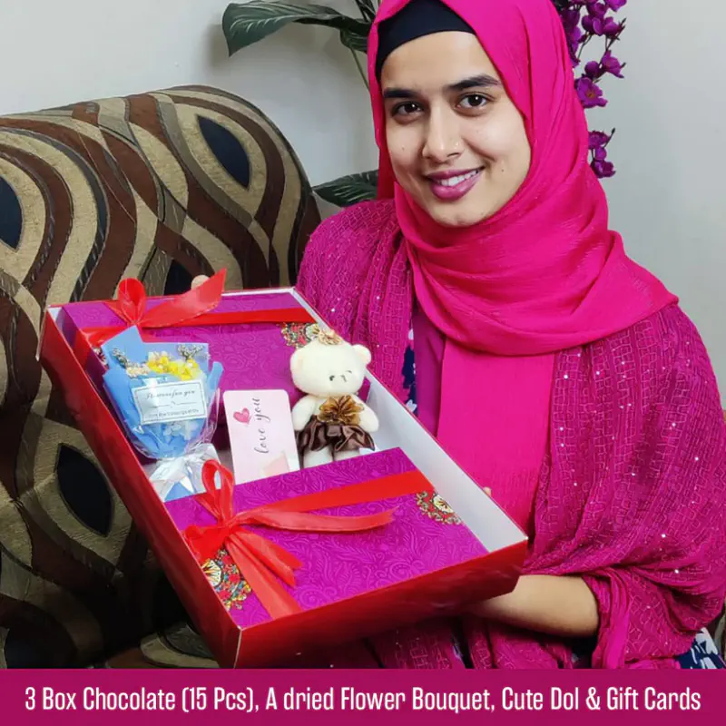 Surprise GIFT box for valentine's day- ভালোবাসা দিবসের গিফট।