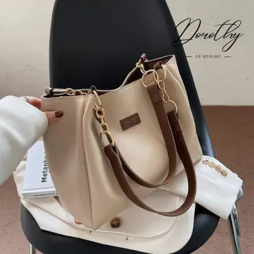 Women PU Leather Han...