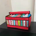 ( ৩ পিস ) Transparent Cloth Organizer Box