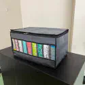 ( ৩ পিস ) Transparent Cloth Organizer Box