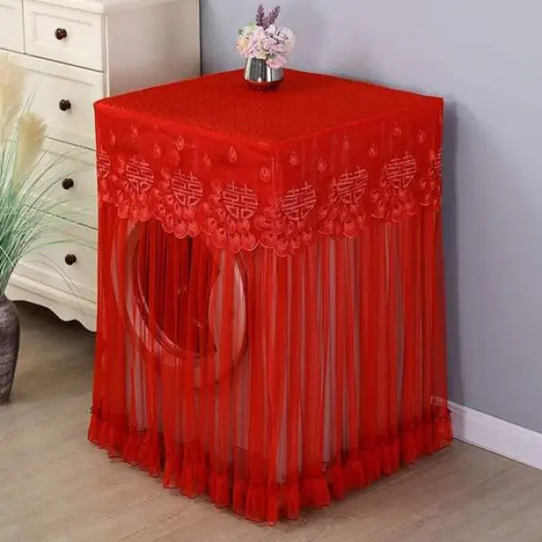 Premium Red washing Mashin Caver
