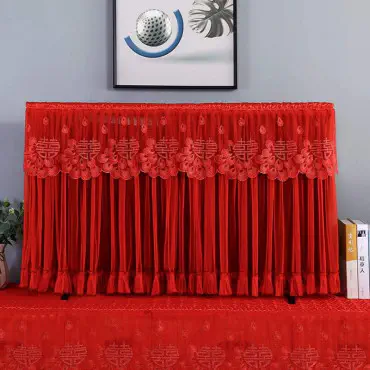 High Quality Red TV Caver