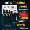 Zepter International 6 pcs Knife set + Free chopping Bord & Knife sharfner 100% Original