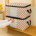 4 pcs -- Horizontal Star Printed Huge Capacity Printed Quilt Storage Bag