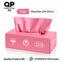 1 Box - Microfiber Cleaning Cloth Box