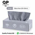 1 Box - Microfiber Cleaning Cloth Box