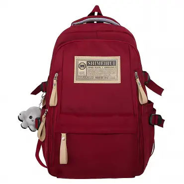 New School Bag (Merun Color)