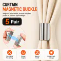 5 pair --Magnetic curtain clips