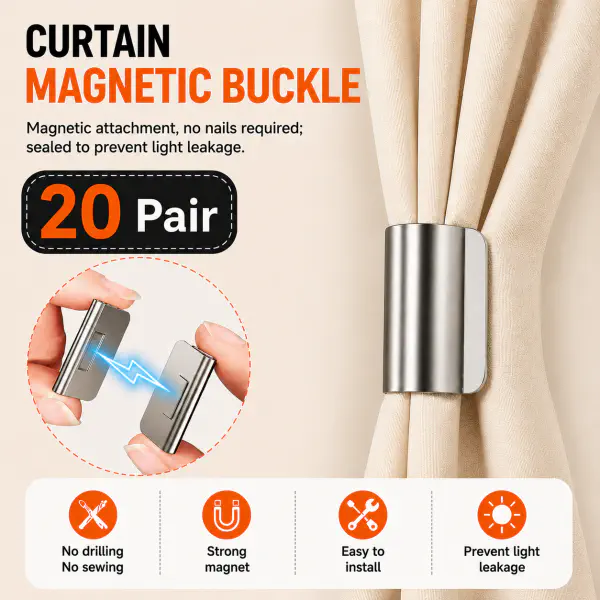 20 Pair -- Magnetic curtain clips ( FREE DELIVERY )