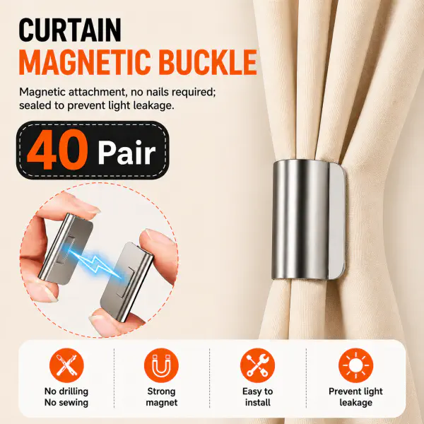 40 pair -- Magnetic curtain clips ( FREE DELIVERY )