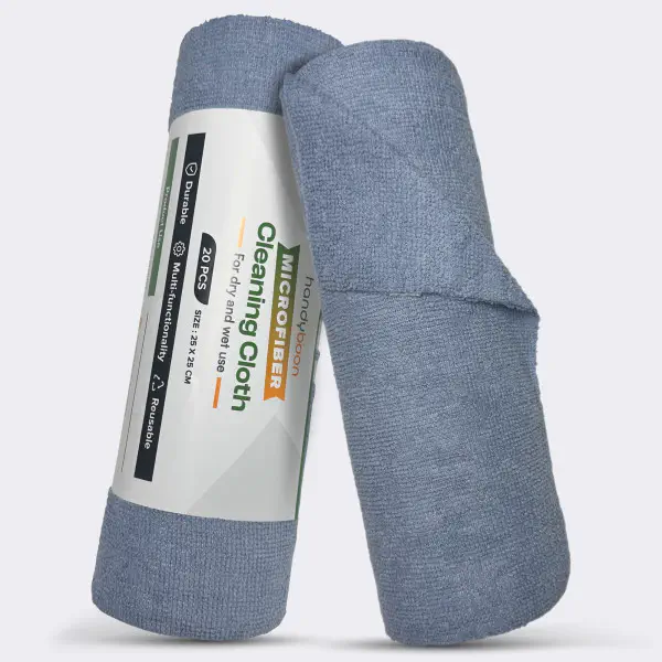 1 Roll -- Premium Microfiber Cleaning Cloth Roll ( 1 roll=20 pcs )