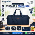All In One Multi Capacity Folding Travel Bag (Navy Blue)