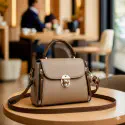 High Quality Kangaroo 2 Handbag-( Cream )