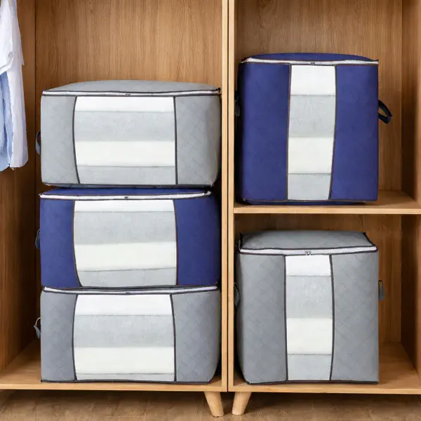 Latest Blanket Storage Organizer Bag ( 7 Pcs Pack )