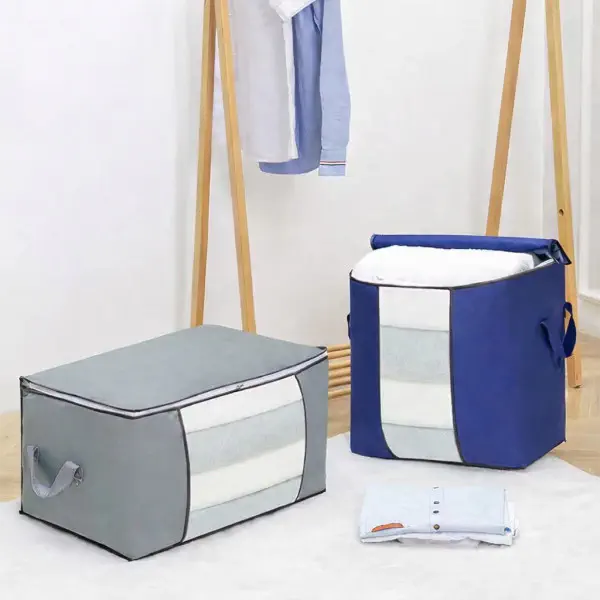 Latest Blanket Storage Organizer Bag ( 2 Pcs Pack )