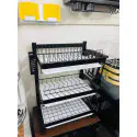 3 Layer Wall Fitting Kitchen Dish Rack