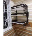 3 Layer Wall Fitting Kitchen Dish Rack