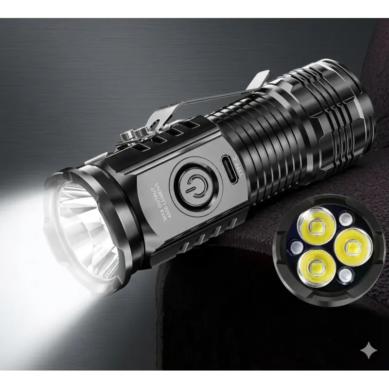 Mini LED Flash Light ( Plastic Body )