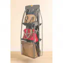 6 Pocket Bag Organizer With Zipper ( Ash )