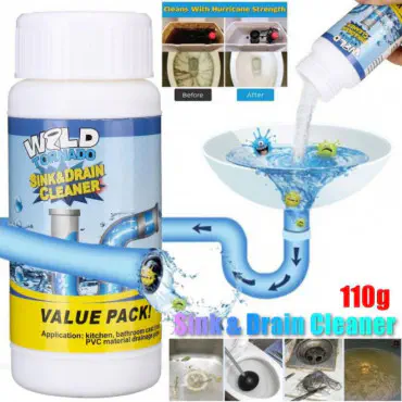  Powerful Drain Cleaner ( 4 Pcs )