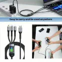 3-in-1 Night Light Cable 100W Fast Charging