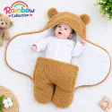 Baby Blanket ( ১ পিস ) সাইজ ০-৭ মাস ---  নীল কালার