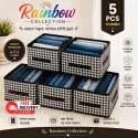 Non-Zipper Cloth Box ( 5 Pcs )