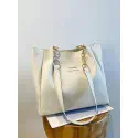 High Quality China Leather Bag ( White  ) 