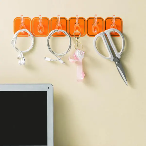 Wall Hook 3 pata 18 pcs