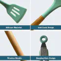 12 Pcs Complete Cooking Tool Set ( Black Colour )