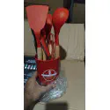 12 Pcs Complete Cooking Tool Set ( Red Colour )