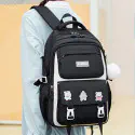 Premium Quality Primary School Book Bag ( Black )