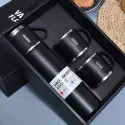 Vacuum Flask Set ( Black ) 