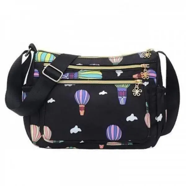 Women Korean Crossbody Bag (Black)