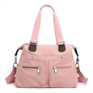 Women's Handbag Solid ( Pink colour )