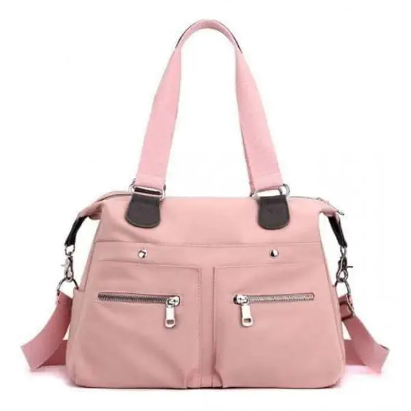 Women's Handbag Solid ( Pink colour )