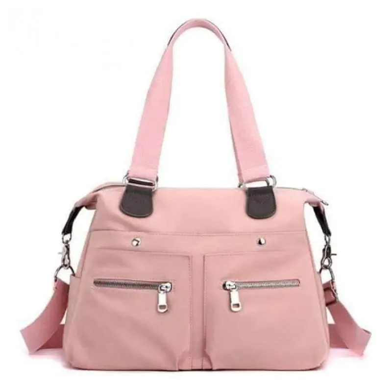 Women's Handbag Solid ( Pink colour )